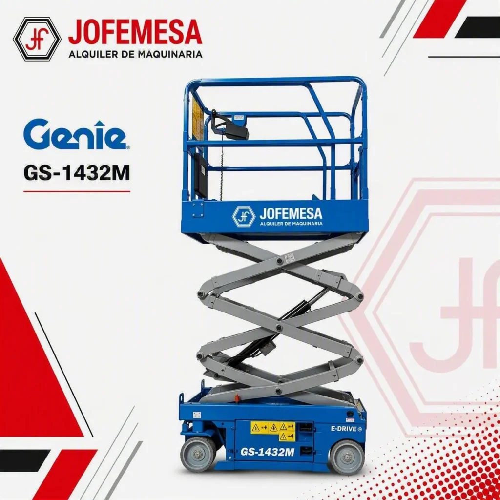 Genie GS-1432M de la flota de JOFEMESA