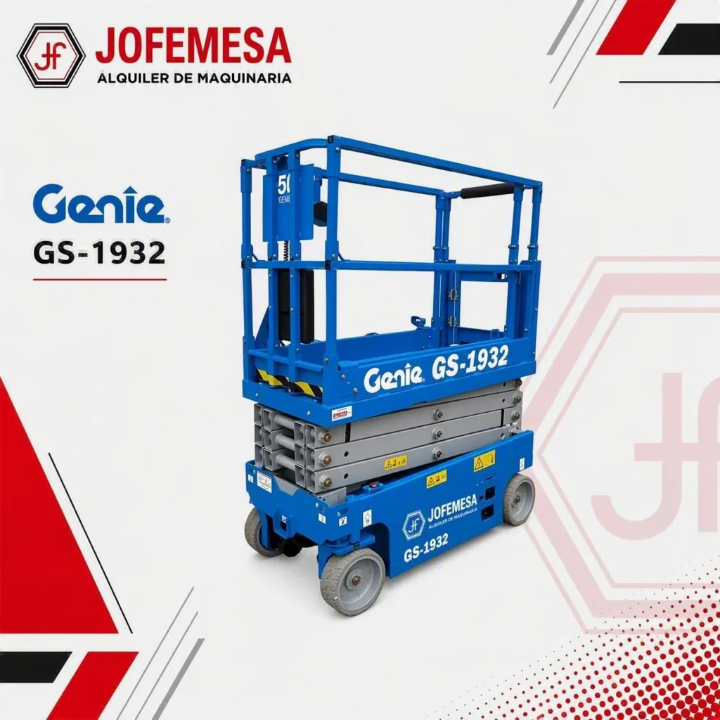 Genie GS-1932 de la flota de JOFEMESA