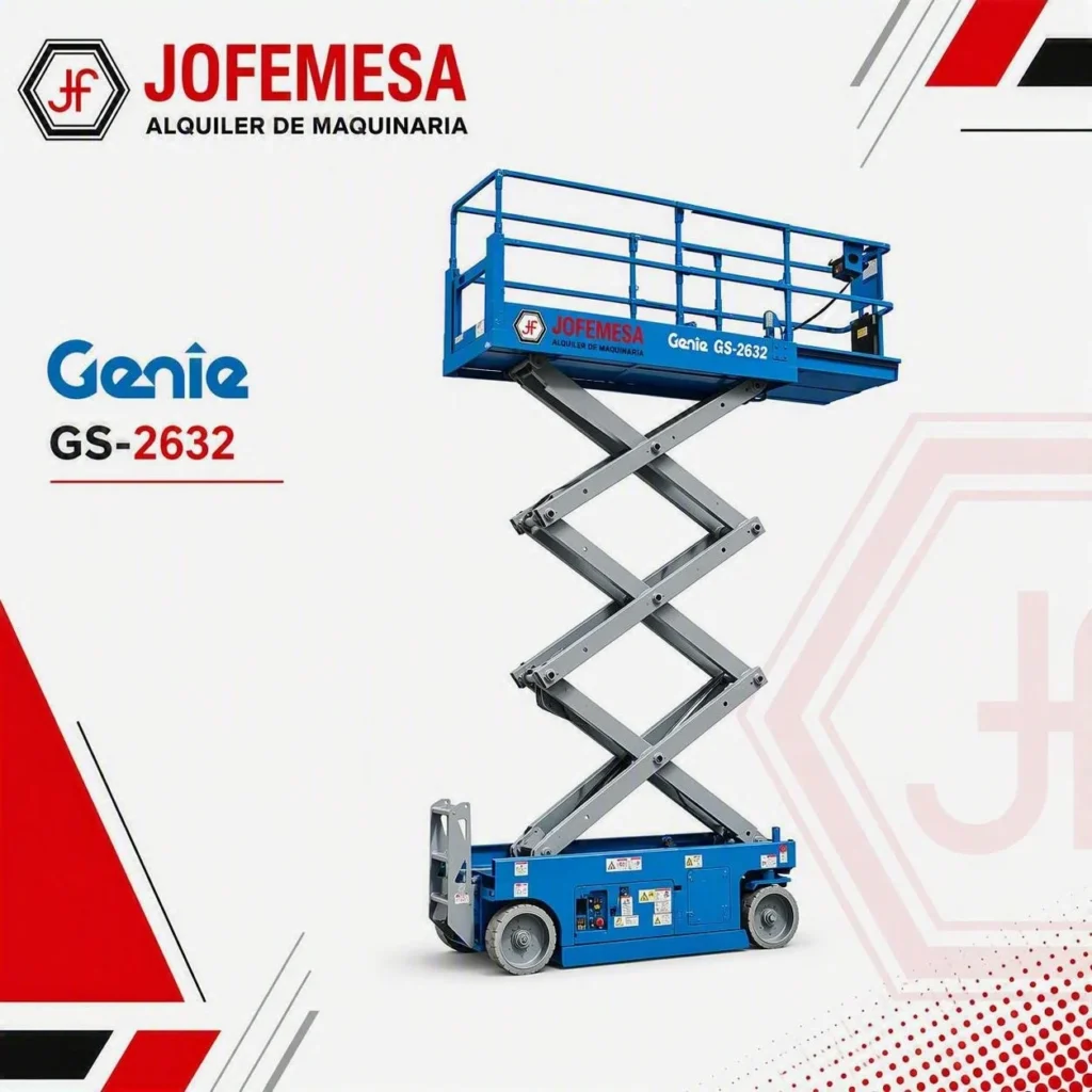Genie GS-2632 de la flota de JOFEMESA