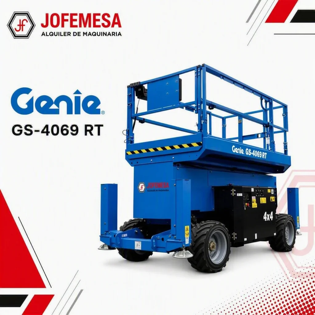 Genie GS-4069 RT de la flota de JOFEMESA