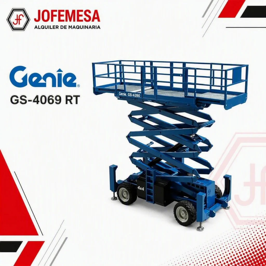 Genie GS-4390 de la flota de JOFEMESA