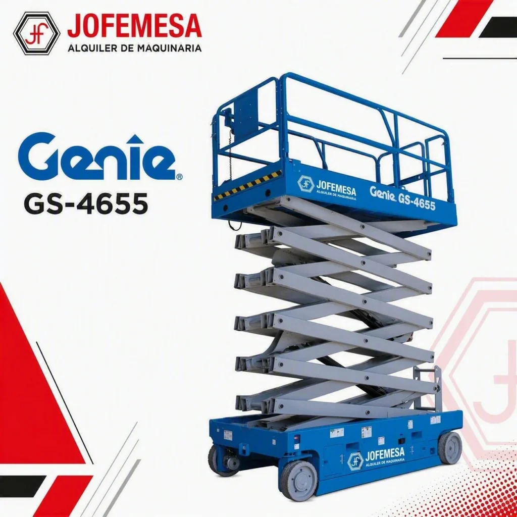 Genie GS-4655 de la flota de JOFEMESA