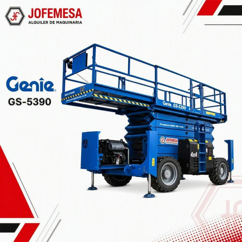 Genie GS-5390 de la flota de JOFEMESA