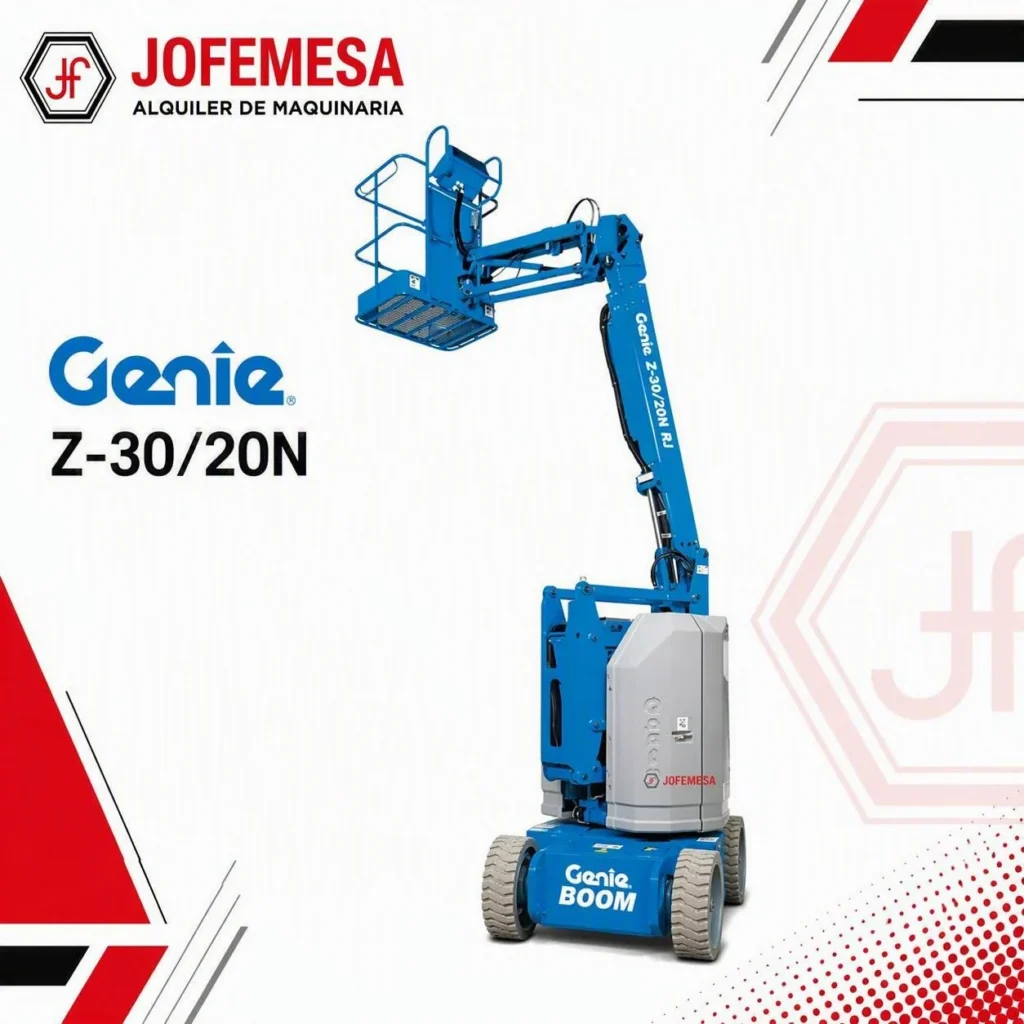 Genie Z-30/20 N de la flota de JOFEMESA
