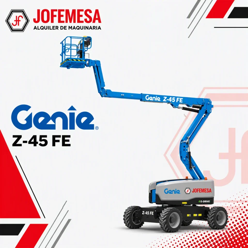 Genie Z-45 FE de la flota de JOFEMESA
