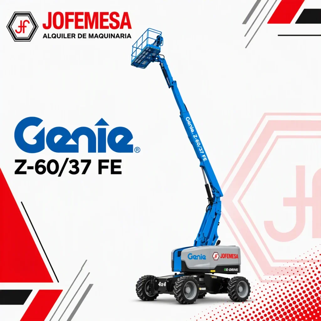Genie Z-60/37 FE de la flota de JOFEMESA