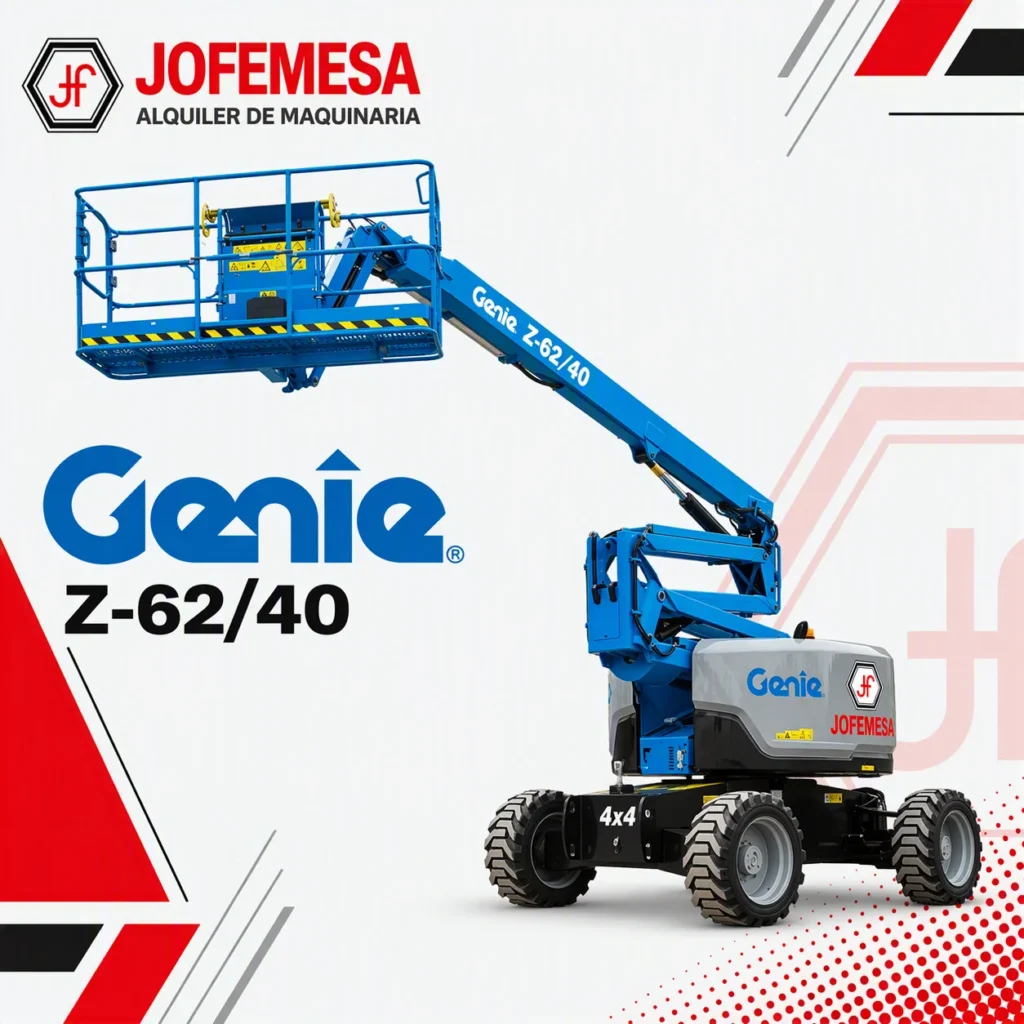 Genie Z-62/40 de la flota de JOFEMESA