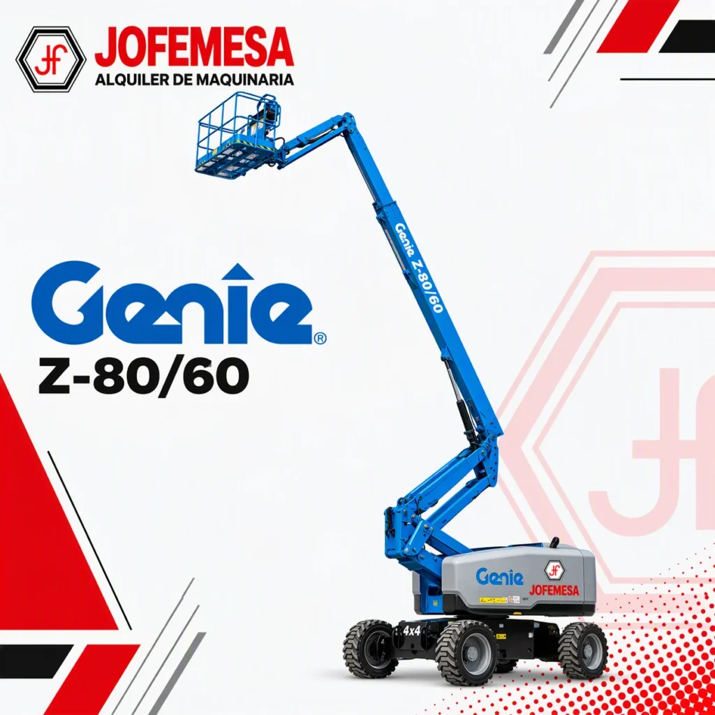 Genie Z-80/60 de la flota de JOFEMESA