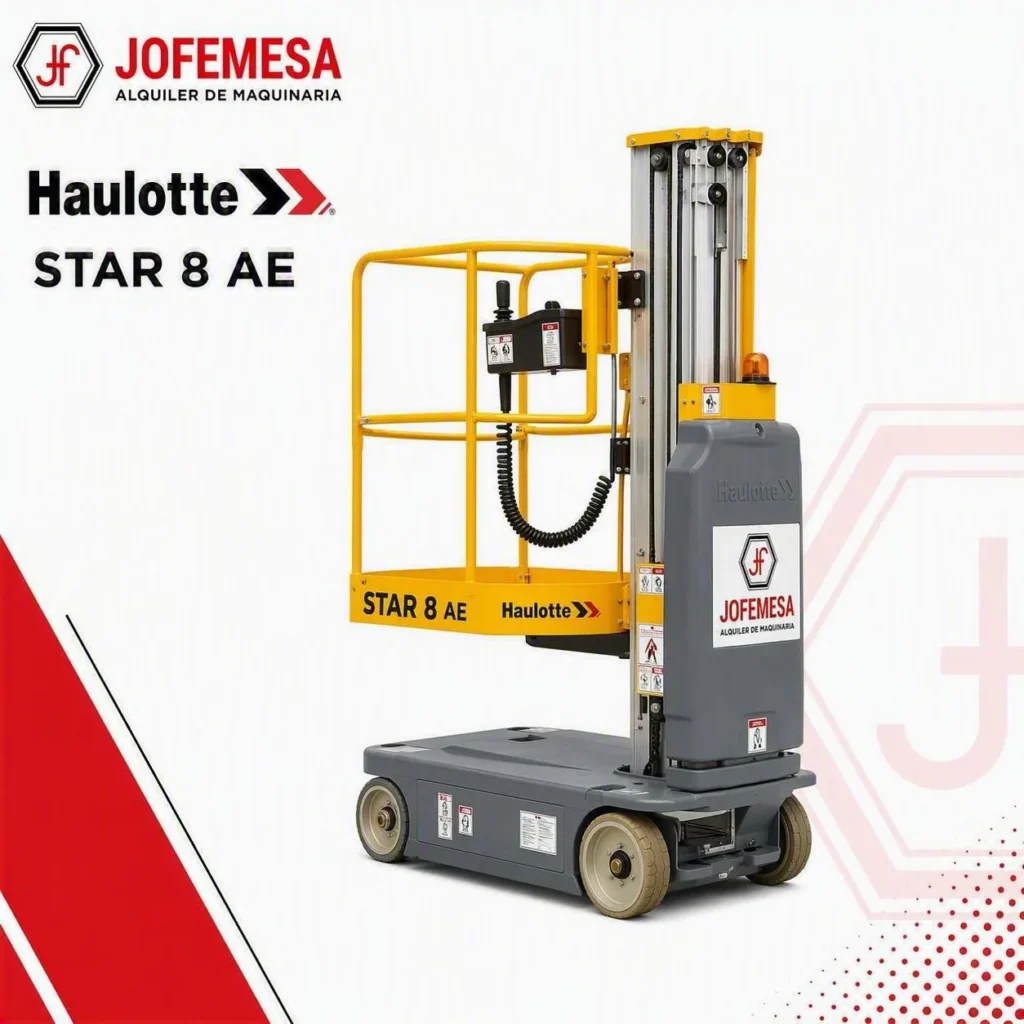 Haulotte STAR 8 AE de la flota de JOFEMESA