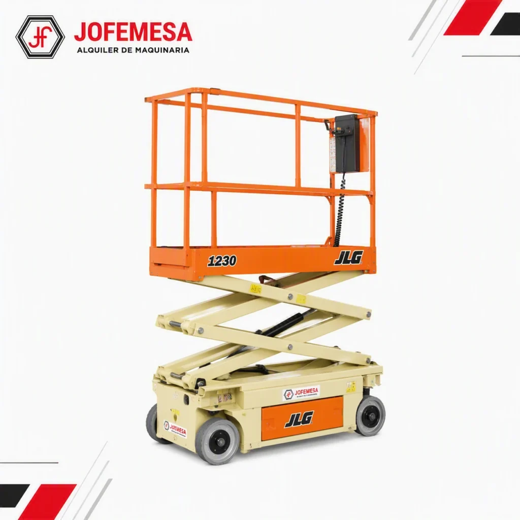JLG 1230 ES de la flota de JOFEMESA