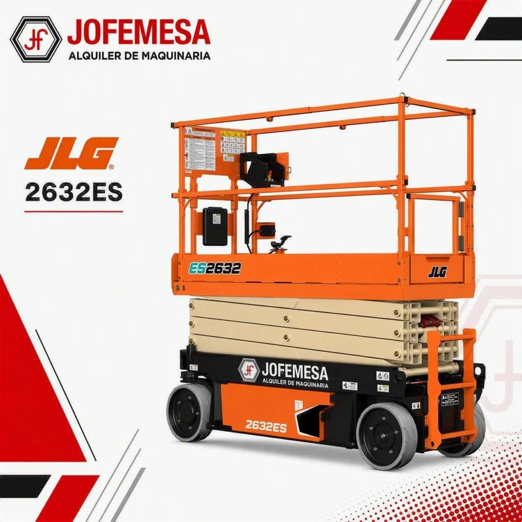 JLG 2632ES de la flota de JOFEMESA