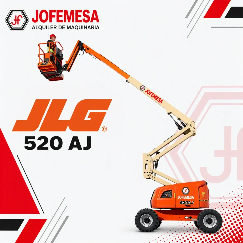 JLG 520 AJ de la flota de JOFEMESA