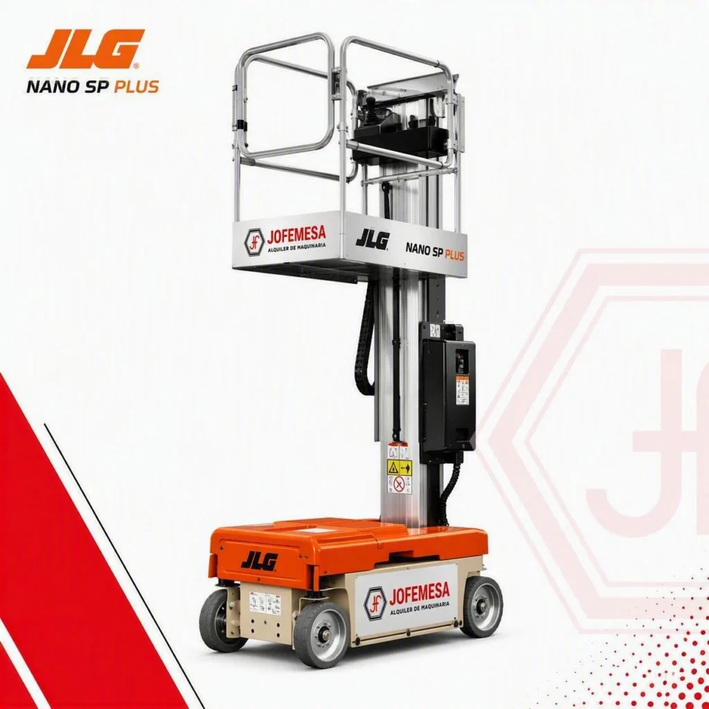 JLG NANO SP PLUS de la flota de JOFEMESA