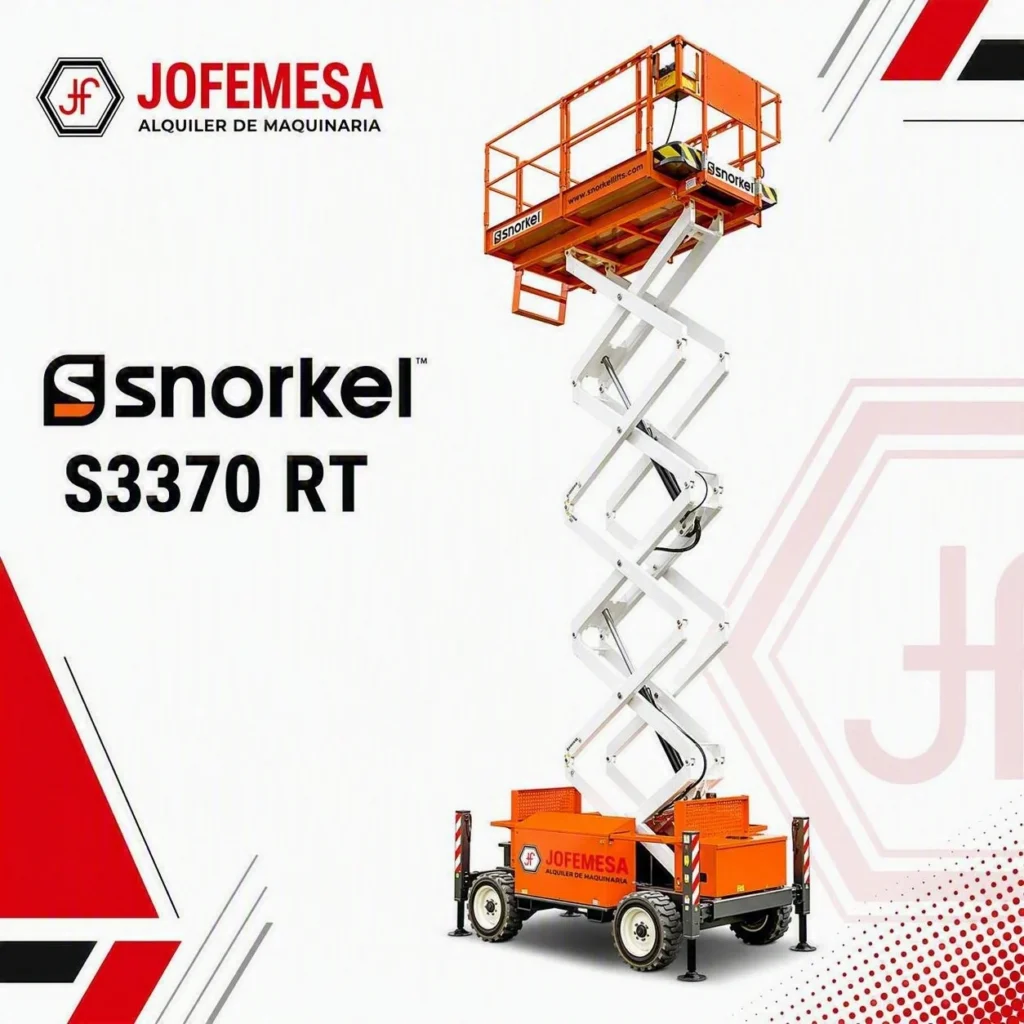 Snorkel S3370 RT de la flota de JOFEMESA